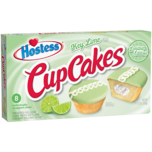 Hostess Key Lime Cupcakes